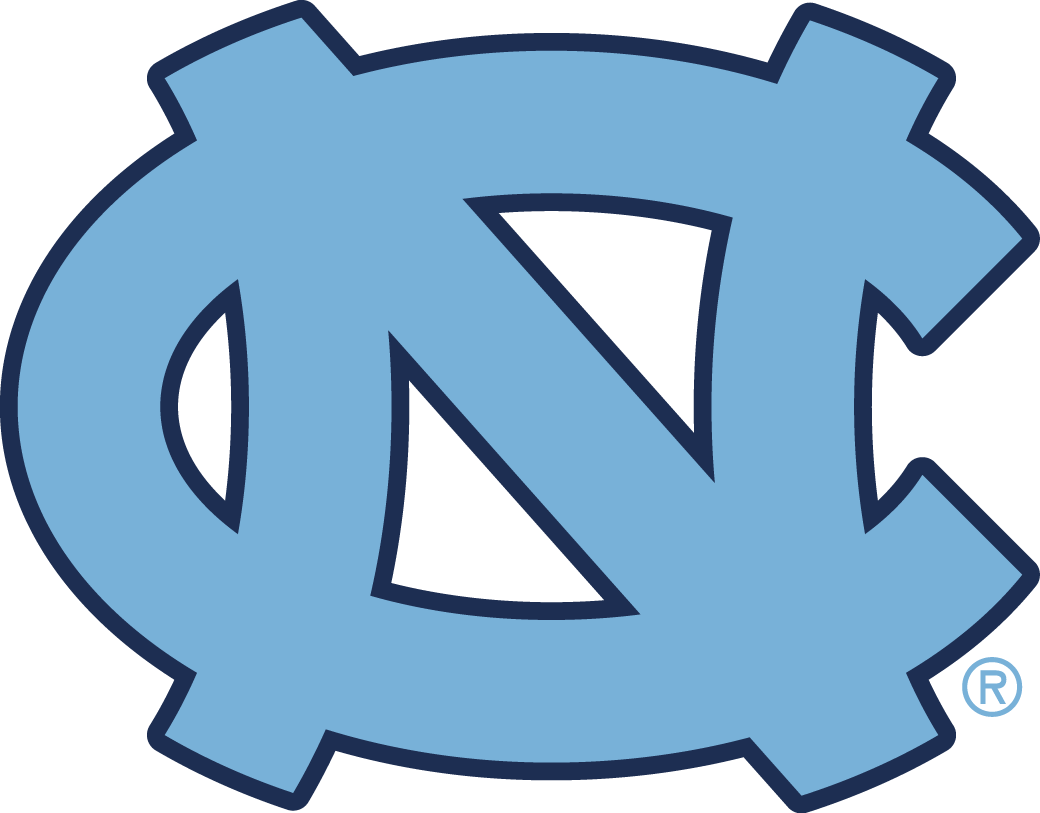 North Carolina Tar Heels decals